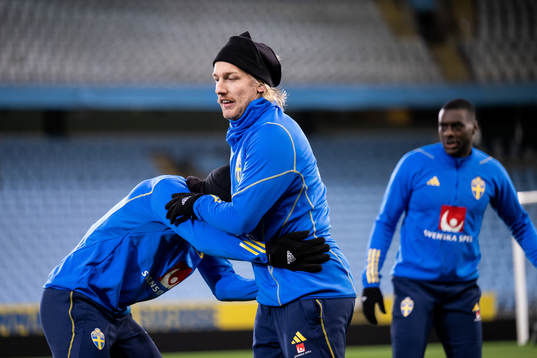 Emil Forsberg of the Swedish national football team