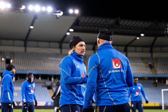 Emil Forsberg of the Swedish national football team