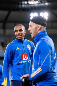 Isak Hien of the Swedish national football team