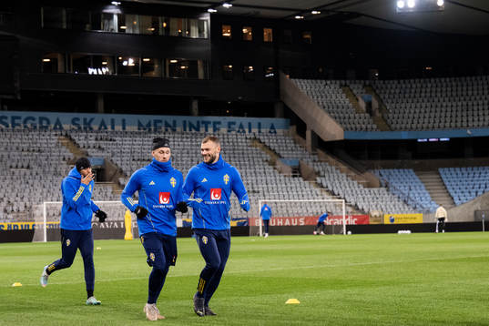 Magnus Eriksson and Jesper Karlström of the Swedish
