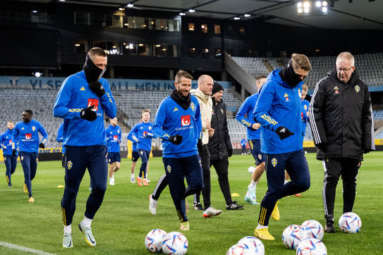 Marcus Rohdén of the Swedish national football team