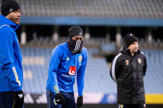 Anthony Elanga of the Swedish national football team
