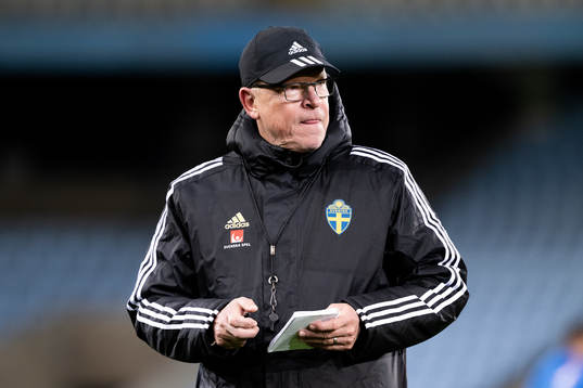Head coach Janne Andersson of the Swedish national football
