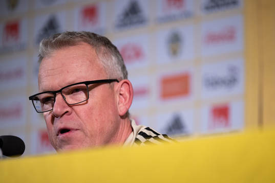 Head coach Janne Andersson of the Swedish national football