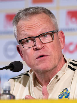 Head coach Janne Andersson of the Swedish national football