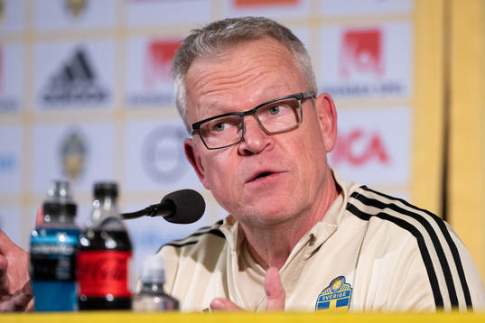 Head coach Janne Andersson of the Swedish national football