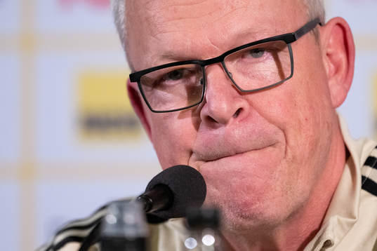Head coach Janne Andersson of the Swedish national football