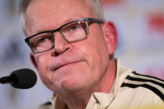 Head coach Janne Andersson of the Swedish national football