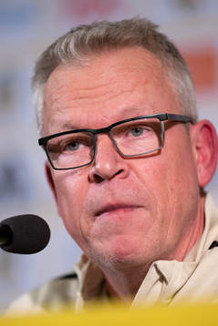 Head coach Janne Andersson of the Swedish national football