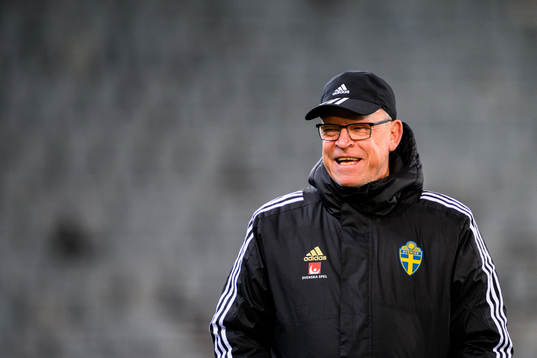 Head coach Janne Andersson of the Swedish national football