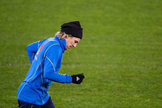 Emil Forsberg of the Swedish national football team