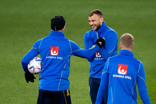 Magnus Eriksson and Jesper Karlström of the Swedish