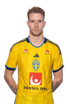 Samuel Gustafson of the Swedish national football team