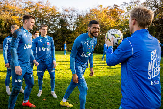 Ohi Omoijuanfo of the Norwegian national football team