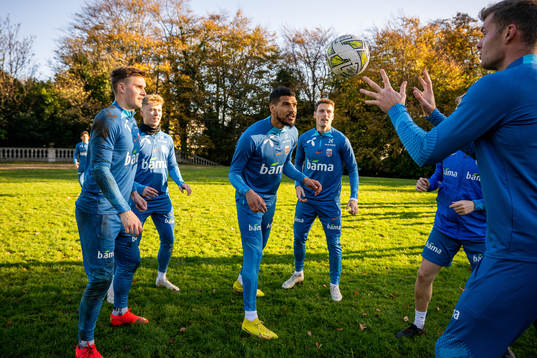 Goalkeeper Mads Hedenstad Christiansen, Ola Brynhildsen,