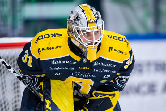 Södertäljes målvakt Nikita Tolopilo