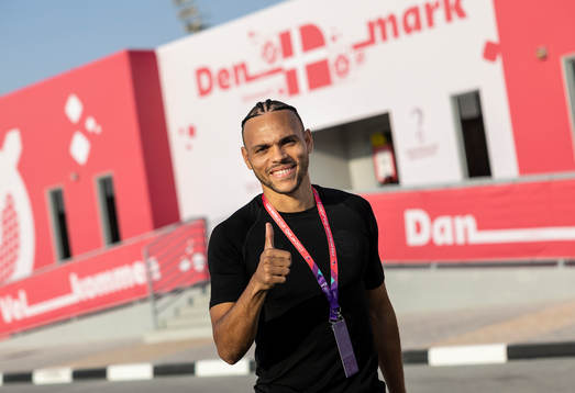 [DK=20221118: Herrelandsholdet træner i Doha, Qatar -