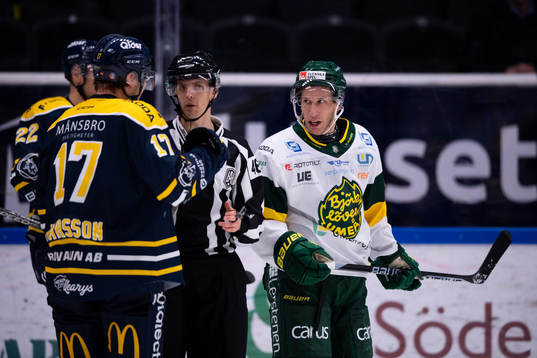 Södertäljes Johan Ivarsson och Björklövens Fredrik