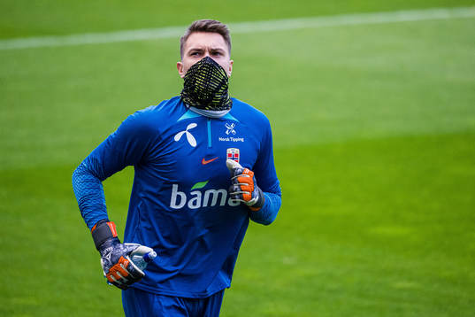 Jacob Karlstrøm of the Norwegian national football team