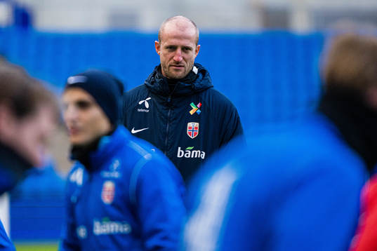 Brede Hangeland, player manager of the Norwegian national