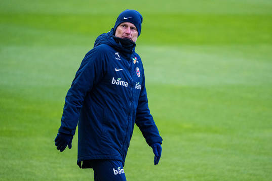 Ståle Solbakken, head coach of the Norwegian national