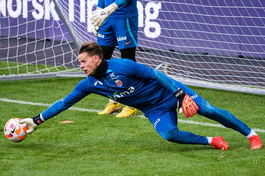Ørjan Håskjold Nyland of the Norwegian national football
