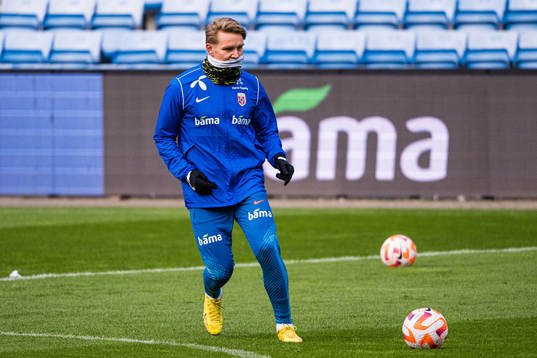 Martin Ødegaard of the Norwegian national football team
