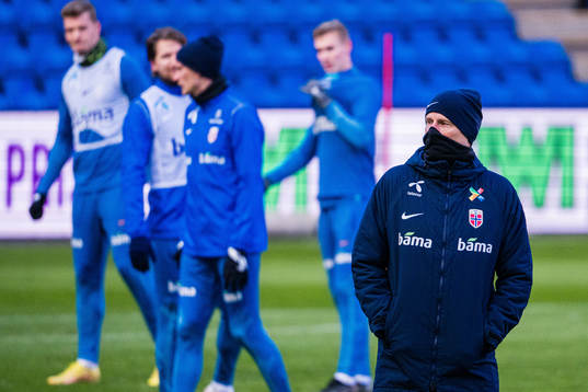 Ståle Solbakken, head coach of the Norwegian national