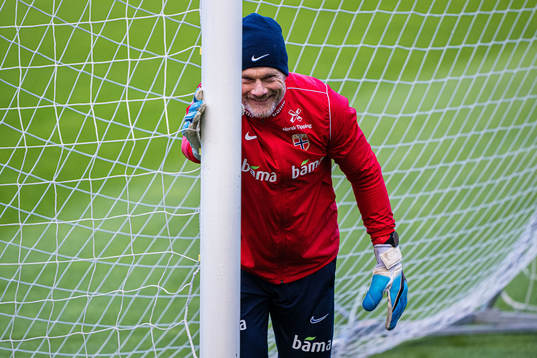 Frode Grodås, goalkeeper coach of the Norwegian national
