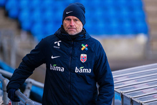 Ståle Solbakken, head coach of the Norwegian national
