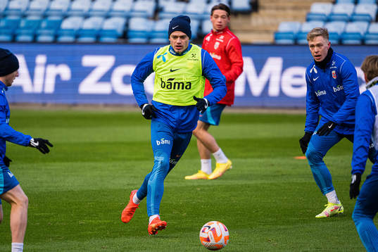 Julian Ryerson of the Norwegian national football team