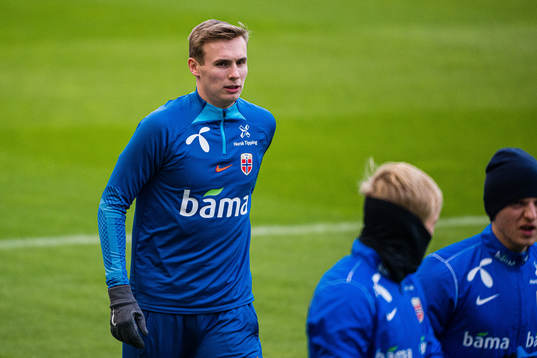 Sivert Heggheim Mannsverk of the Norwegian national