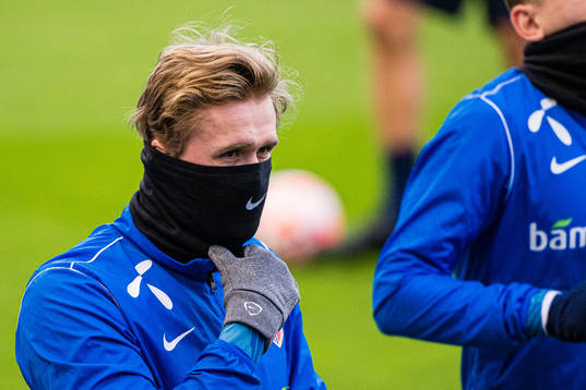 Ola Solbakken of the Norwegian national football team