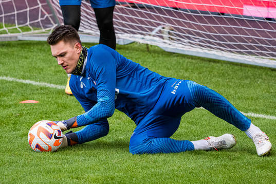 Jacob Karlstrøm of the Norwegian national football team