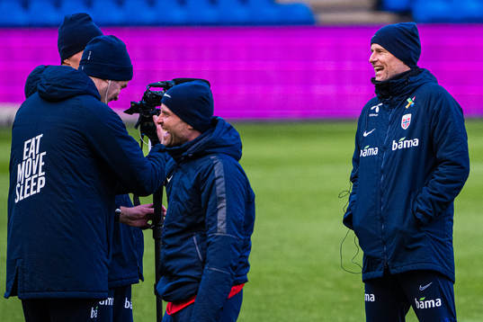 Ståle Solbakken, head coach of the Norwegian national