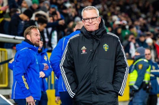Head coach Janne Andersson of Sweden