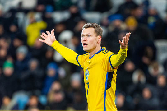Viktor Claesson of Sweden reacts