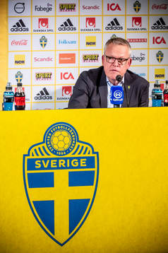 Head coach Janne Andersson of Sweden