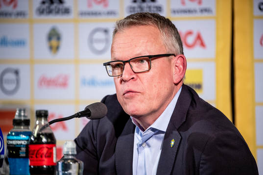 Head coach Janne Andersson of Sweden