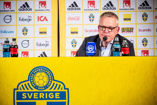 Head coach Janne Andersson of Sweden