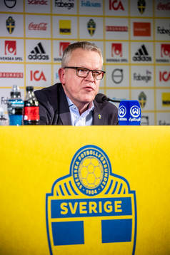Head coach Janne Andersson of Sweden