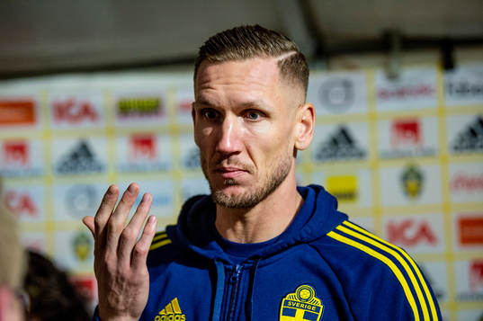 Goalkeeper Robin Olsen of Sweden