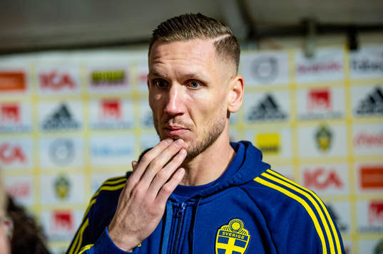 Goalkeeper Robin Olsen of Sweden
