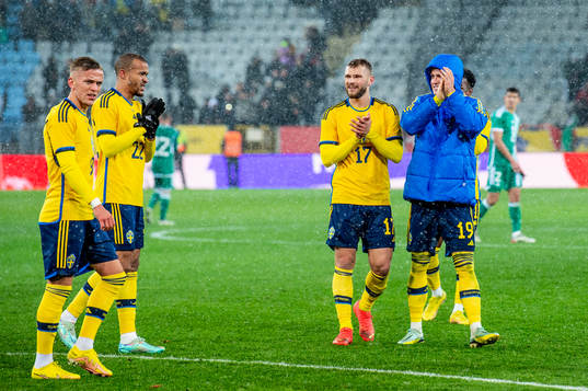Jesper Karlsson, Robin Quaison, Jesper Karlström and