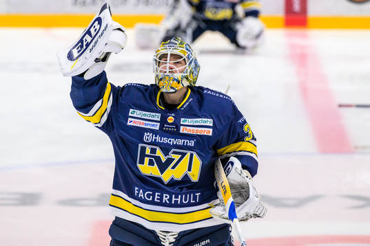 HV71s målvakt Joni Ortio