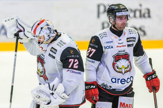 Malmö Redhawks målvakt Daniel Marmenlind och Malmö