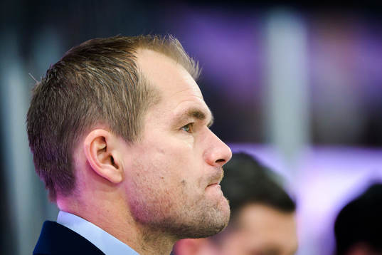 Färjestads huvudtränare Tomas Mitell