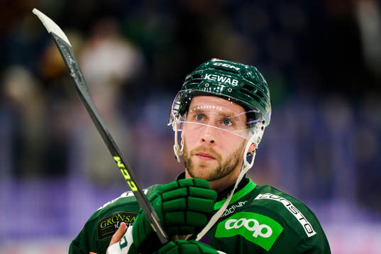 Färjestads Per Åslund deppar