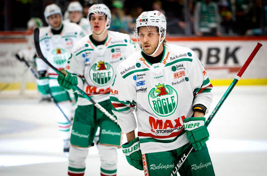 Rögles Linus Sandin deppar