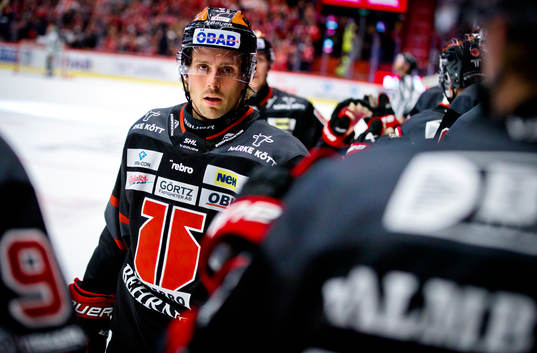 Örebros Mathias Bromé jublar vid 2-0